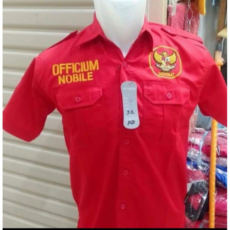 kemeja advokat / baju kemeja advokat bordir