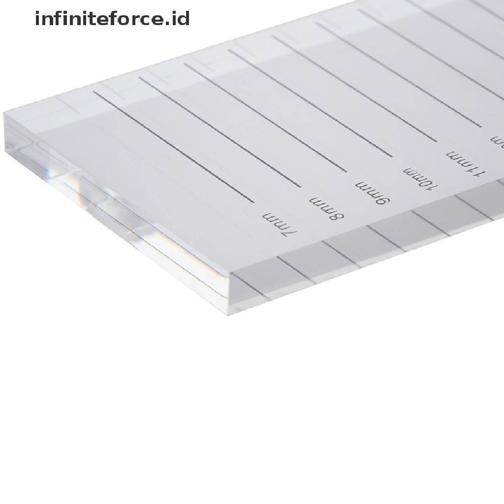 (Infiniteforce.Id) Stand Holder Bulu Mata Palsu Bahan Akrilik