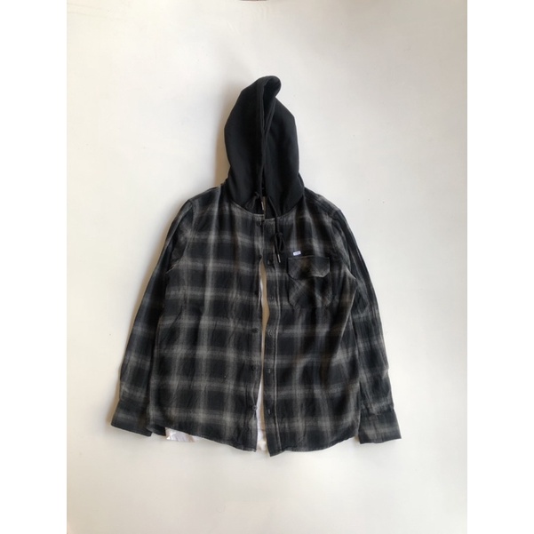 flannel veterano hoodie khhhhay