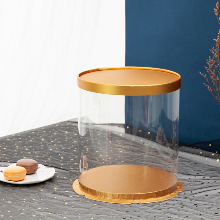 

GOLDEN HAMPERS BOX CAKE BOX MIKA BULAT BIASA 26CM GOLD HAMPERS BOX DISPLAY BOX SANGJIT