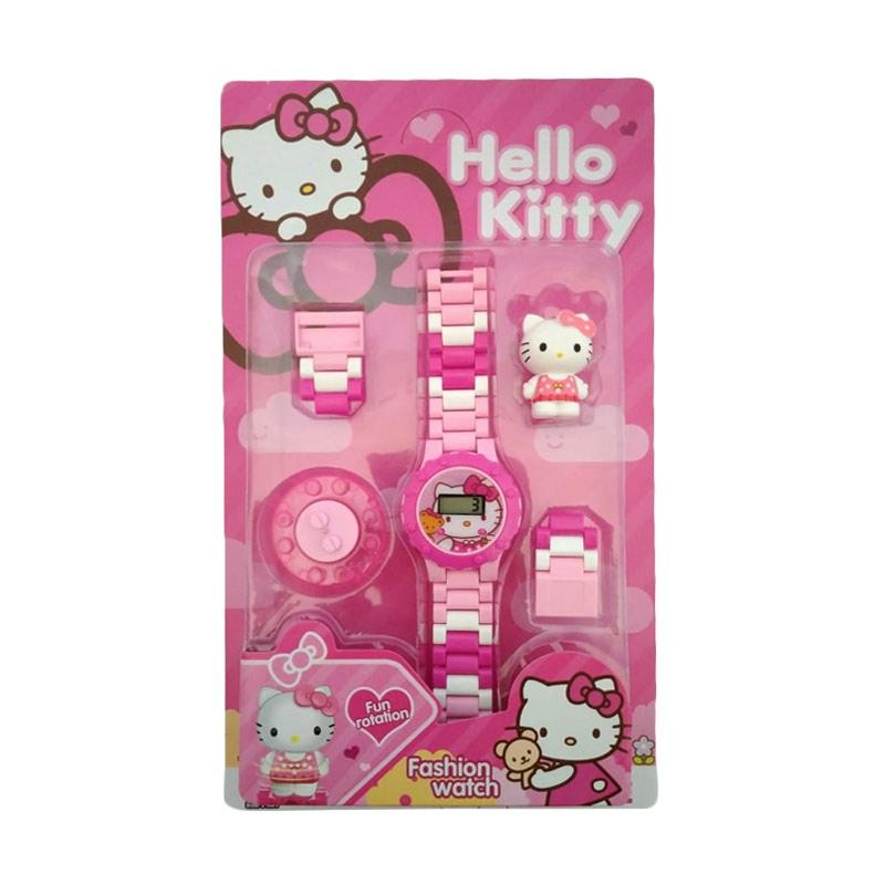 Best Item! JAM TANGAN ANAK LEGO HELLOKITTY JAM ANAK PEREMPUAN MURAH DIGITAL