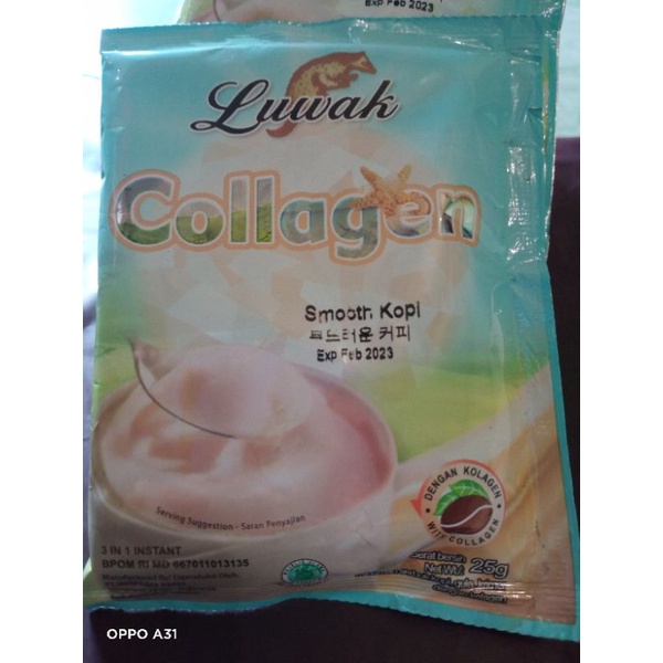 

kopi luwak collagen (isi 1pcs/1bungkus)