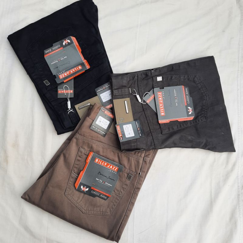 Billy jaz - Celana panjang kanvas original  premium jeans terbaru