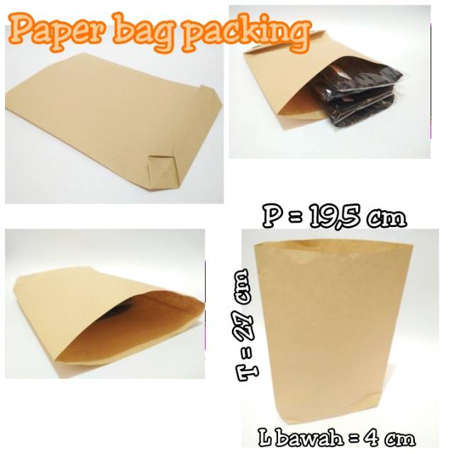 

Paper packing amplop kirim paket