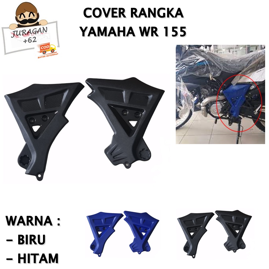 COVER TUTUP FRAME PELINDUNG RANGKA SAMPING YAMAHA WR 155