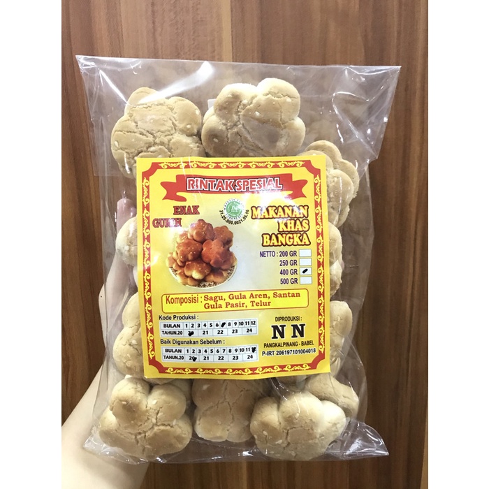 

Rintak 400gr / kue bangka / snack bangka / kue rintak