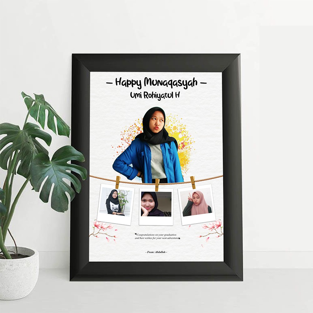 

[ SOFT FILE ] Hadiah Kado Wisuda/Ulang Tahun/ Potrait
