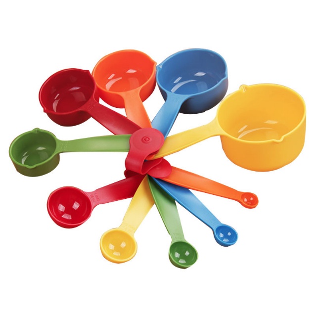 Reno Measuring Spoon / Cup Color Sendok Takar Kue Measure Spoon Measure Cup Sendok Makan Sendok Teh