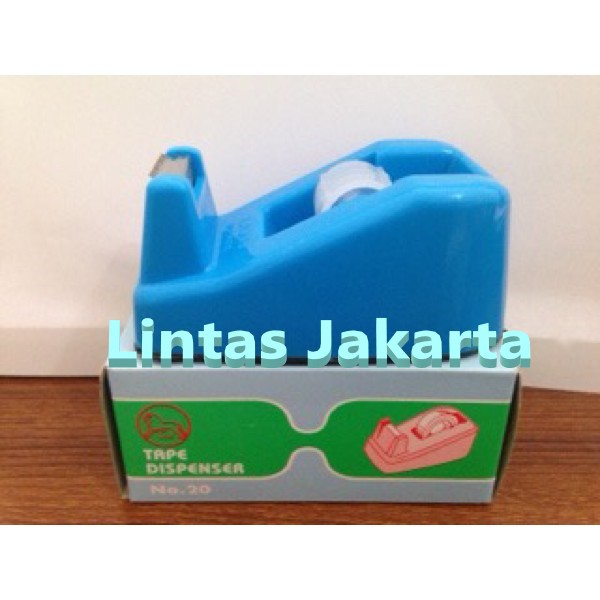 Dispenser Selotip / Tempat Selotip Kecil Merk Lion No. 20