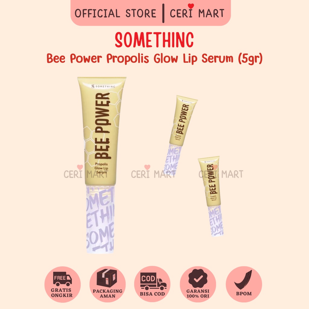 Somethinc Bee Power Series Propolis Glow Lip Serum Bee Glow Bee Series Somethinc