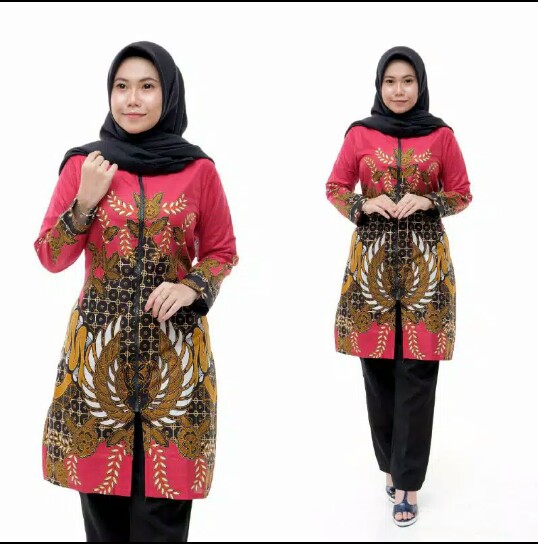 Kemeja Batik Lengan Panjang Modern | M L Xl Xxl | Batikputramas1