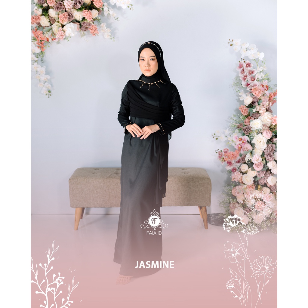 JASMINE DRESS pesta muslim FAIA.ID