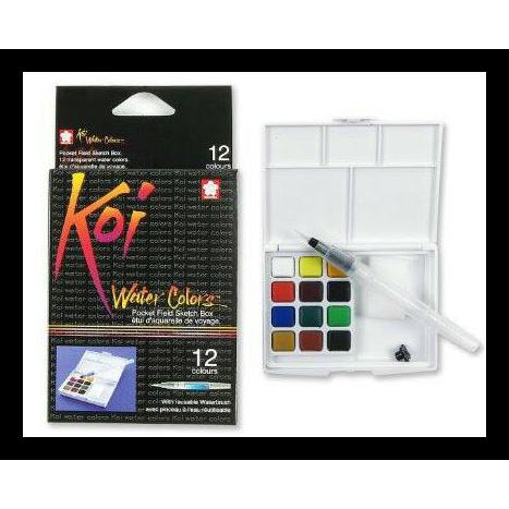 

Ready Sakura Koi Watercolor 12Clr