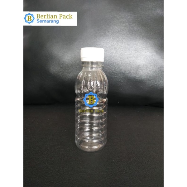 

Botol plastik 200ml botol jamu, jus, saus murah tebal long neck