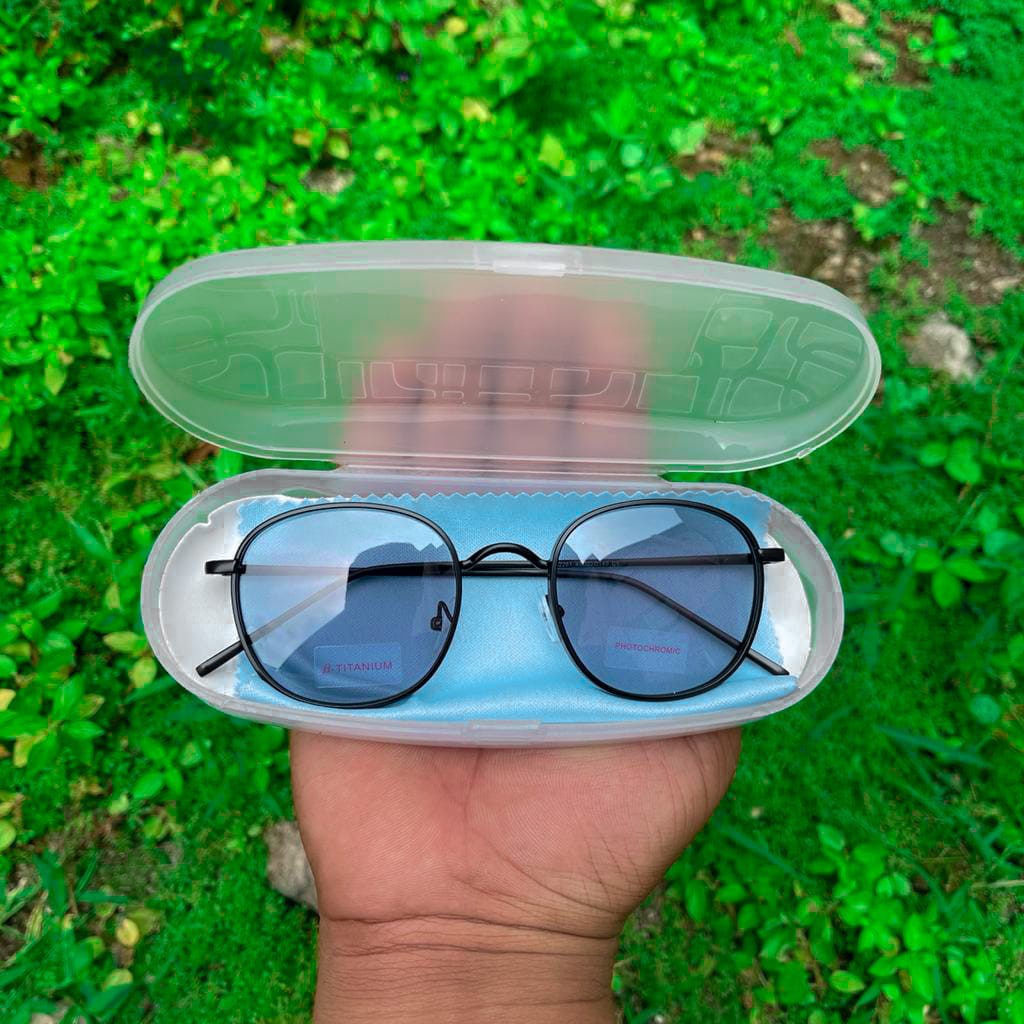 MURAH TERBARU PHOTOCROMIC BLUERAY ANTI RADIASI FRAME OPTIK UNISEX COWOK DAN CEWEK VIRAL - SS