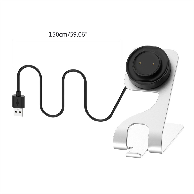 Btsg Power Adapter Charger Cradle Kabel Pengisian USB Dock Untuk Smartwatch Amazfitbip3