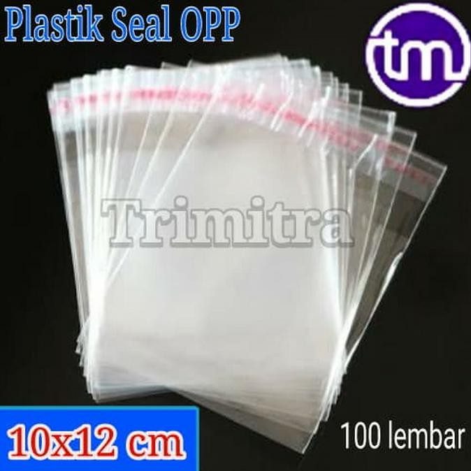 

PLASTIK OPP 10X12 CM LEM PEREKAT KEMASAN SNACK AKSESORIS SOUVENIR ROTI