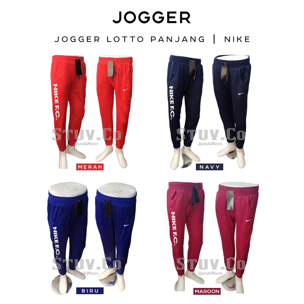 CELANA JOGGER PANJANG PRIA WANITA CELANA OLAHRAGA SENAM GYM FITNESS JOGGING 6 PILIHAN WARNA