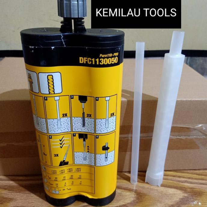 Jual Chemical Anchor Dewalt Pure 110 Pro 620 ML / Lem Beton / Lem Epoxy