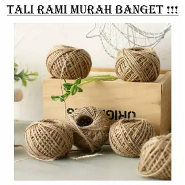 

Tali Rami / Goni bahan kerajinan