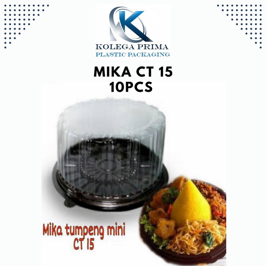 MIKA TUMPENG MINI/ CT 15/ MIKA KUE TART MURAH 15CM ISI 10PCS