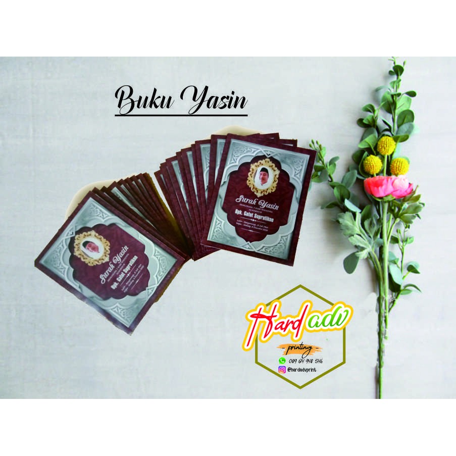 Buku Yasin dan Tahlil | Yasin Soft Cover | Custom Yasin
