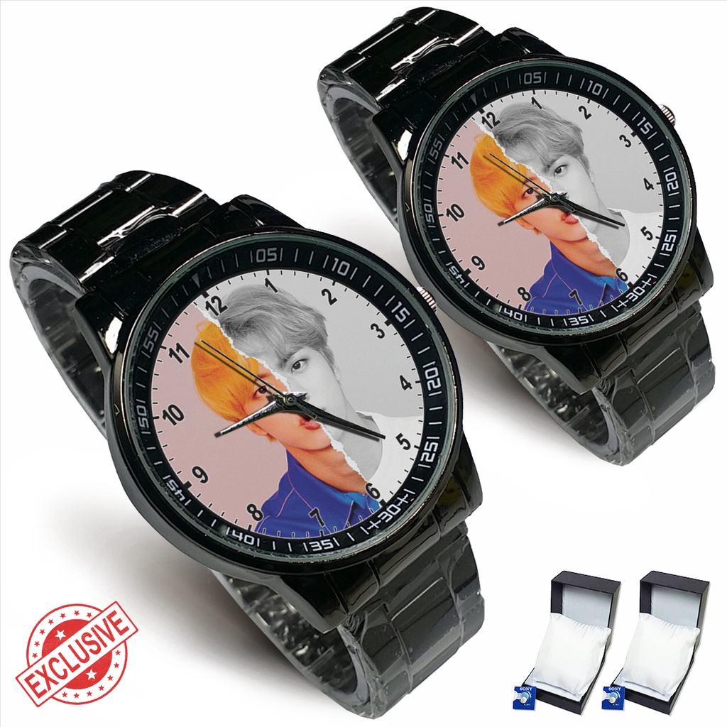 Jam Tangan Rantai Couple K-POP BTS JIN (Keren)