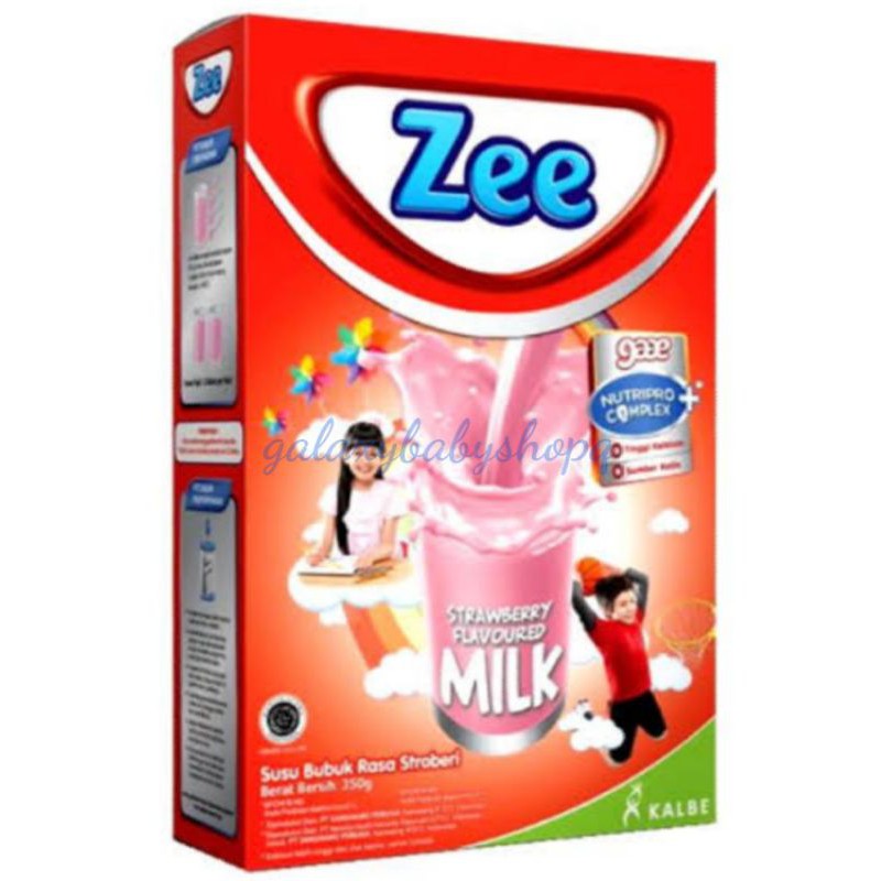 Zee Vanilla, Strawberry, Coklat 350gr