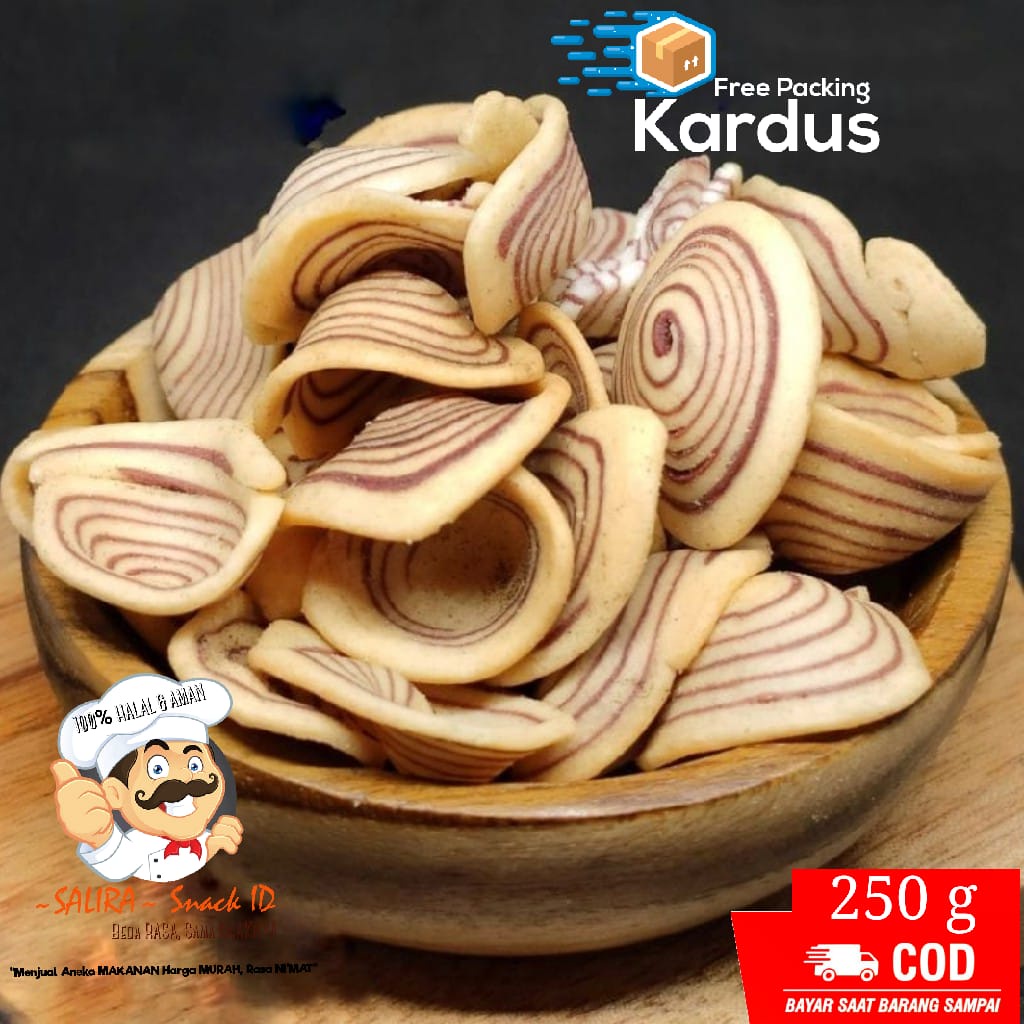 

Kuping GAJAH 250g CREAM COKLAT PREMIUM