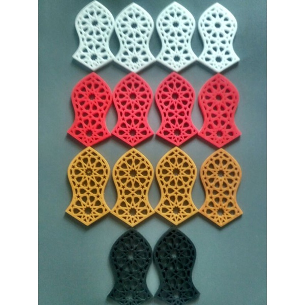 MURAH - Gantungan Kunci Terompah Nabi resin