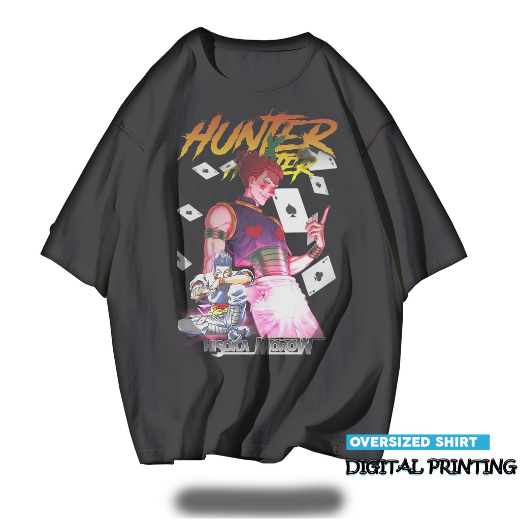 Hisoka Morow Hunter x hunter t shirt vintage oversize