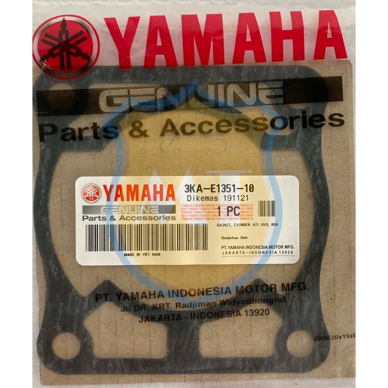 Paking / Gasket Cylinder Blok Boring RX King Original Yamaha YGP