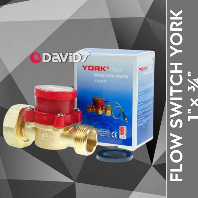 Flow Switch Otomatis Pompa Air Booster York Italy 1" X ¾"