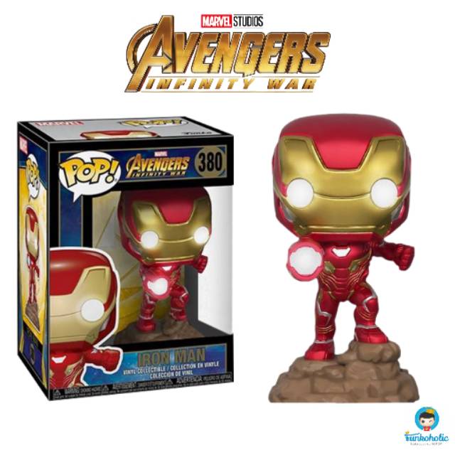 Funko POP Marvel Avengers Infinity War - Iron Man (Electronic Light Up) [Exclusive] #380