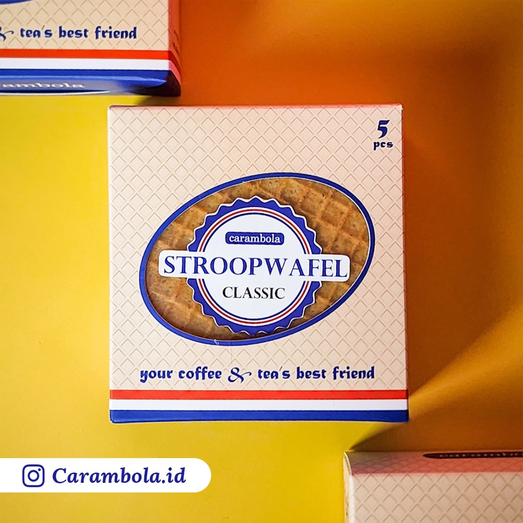 

Carambola Stroopwafels (5 pcs)