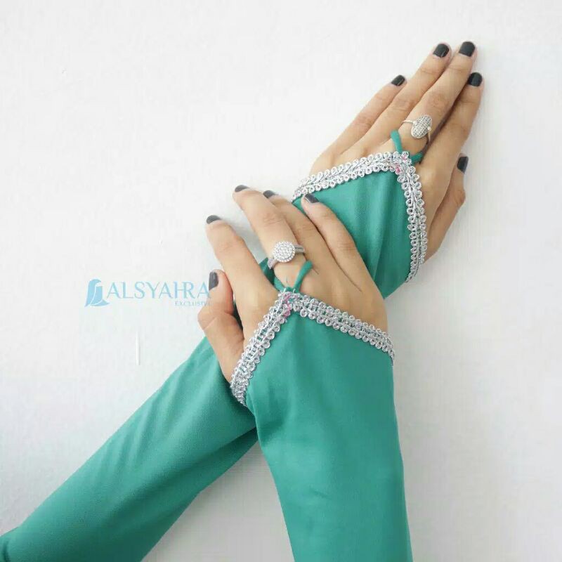 Manset Handsock Cincin Motif Zahrah  Alsyahra Exclusive