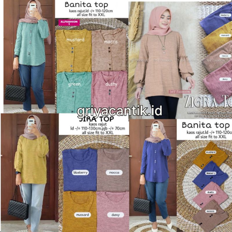 [TERMURAH] Atasan Wanita Kaos Jumbo/Zigra/Ken/Banita/Jira/Gayo/Atasan Wanita Cewek/Pakaian MurahAtas