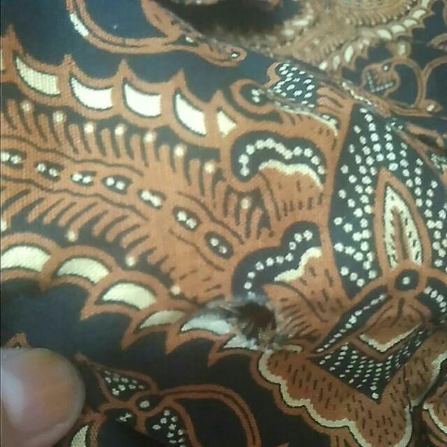 Bswart Batik Hrb026 Kenongo Hem Pendek Padi Pekalongan M L Xl Batik Pria Murah Modern Grosir Ecer