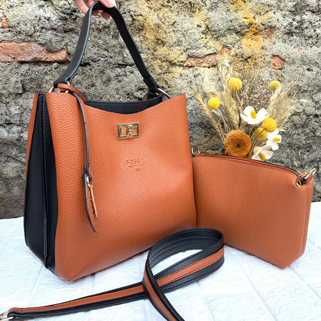 BEST SELLER TAS BAHU WANITA FOSIL NANO 007