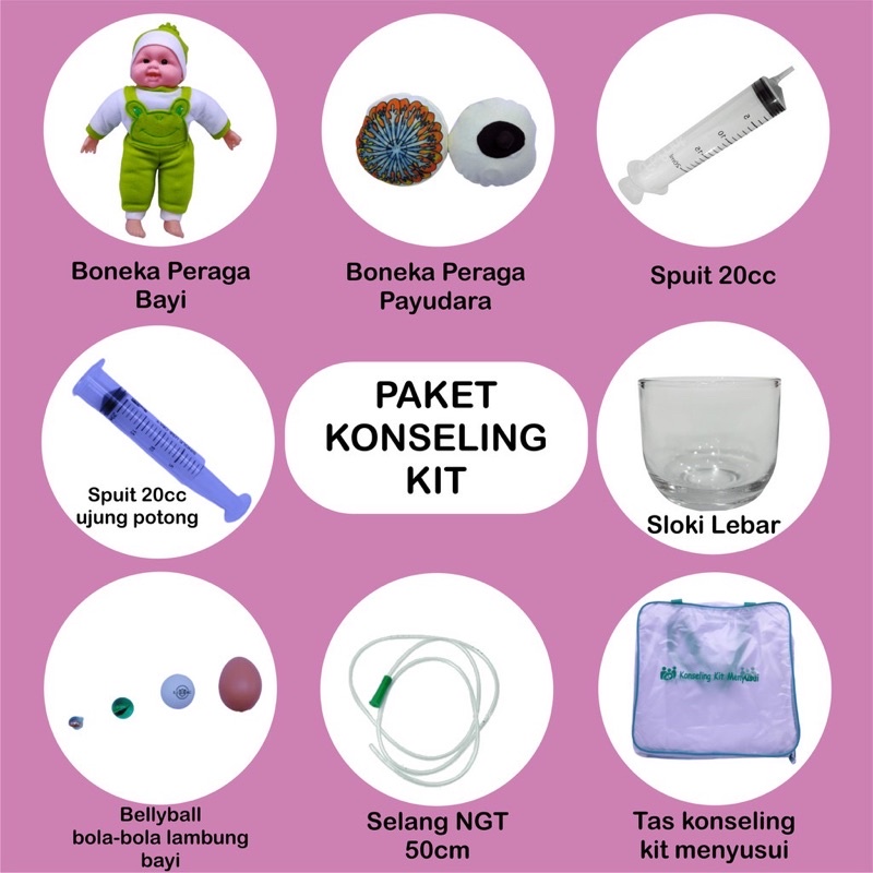 Standart KIT KONSELING MENYUSUI untuk Konselor ASI