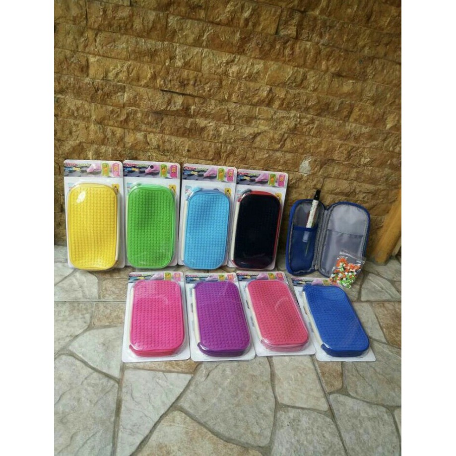 

OPEN SALE KOTAK PENSIL LEGO PIXEL / PENCIL CASE LEGO PIXEL (BISA BONGKAR PASANG)