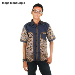 Hem Batik Kombinasi Jericho Motif 3