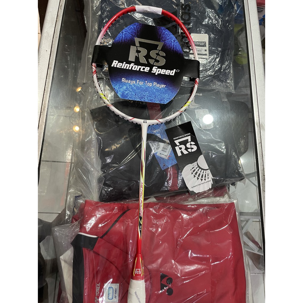Raket badminton RS Metric Power 7 + bonus komplit