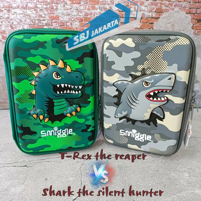 

Update Kotak Pensil Tempat Pensil Smiggle Original 3D Eva Waterproof Trex Bergaransi