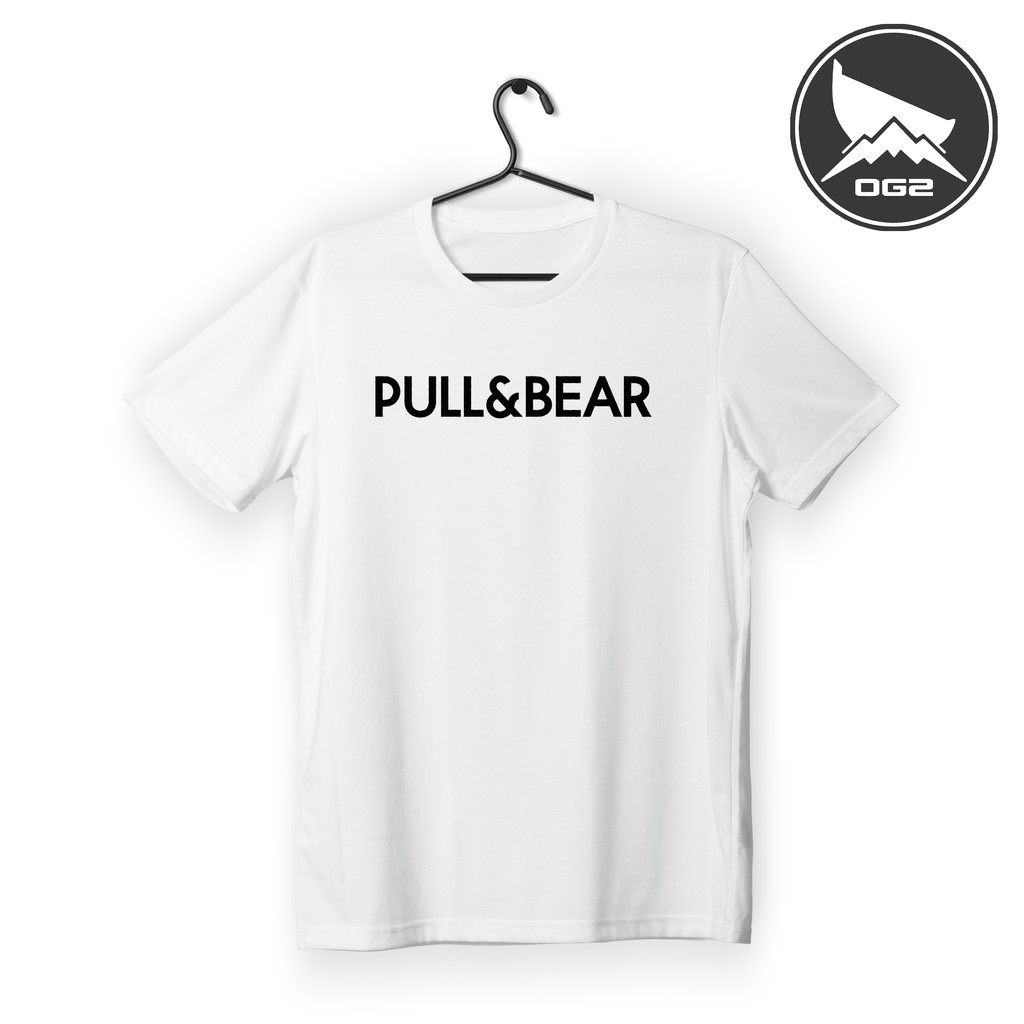 kaos distro pull&bear F011 baju pria wanita OG2 3A D