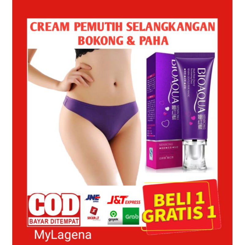 CREAM PEMUTIH BOKONG SELANGKANGAN DAN PAHA