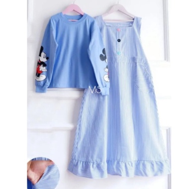 Baju Lebaran 2022 Anak Perempuan Cewek Tanggung Kekinian Casual Motif Trendy Viral Baju Anak Lucu On