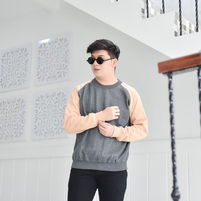 SWEATER BASIC POLOS REGLAND/SWEATER MURAH TEBAL/KEKINIAN/GUDANG FASHION