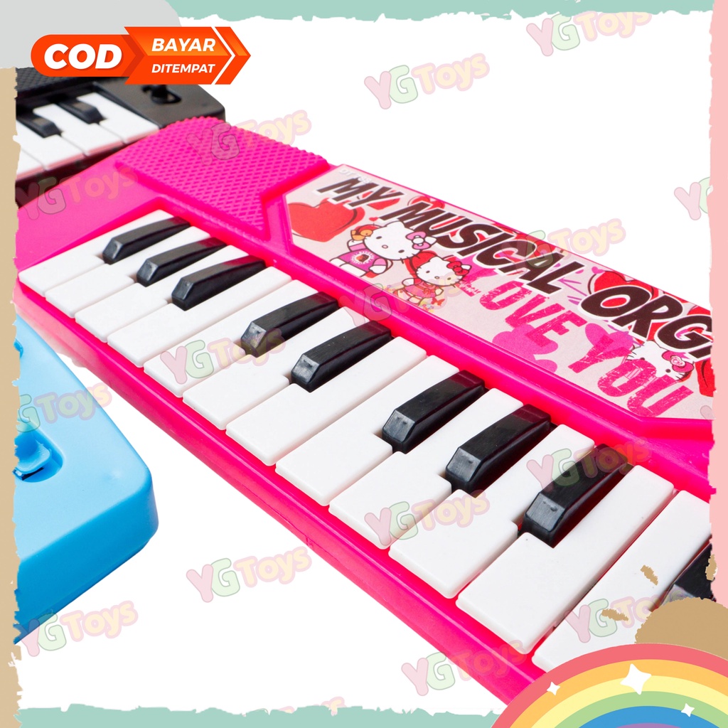 YGtoys Mainan Anak Bayi Piano Elektronik Organ Bunyi Suara Mainan Musik