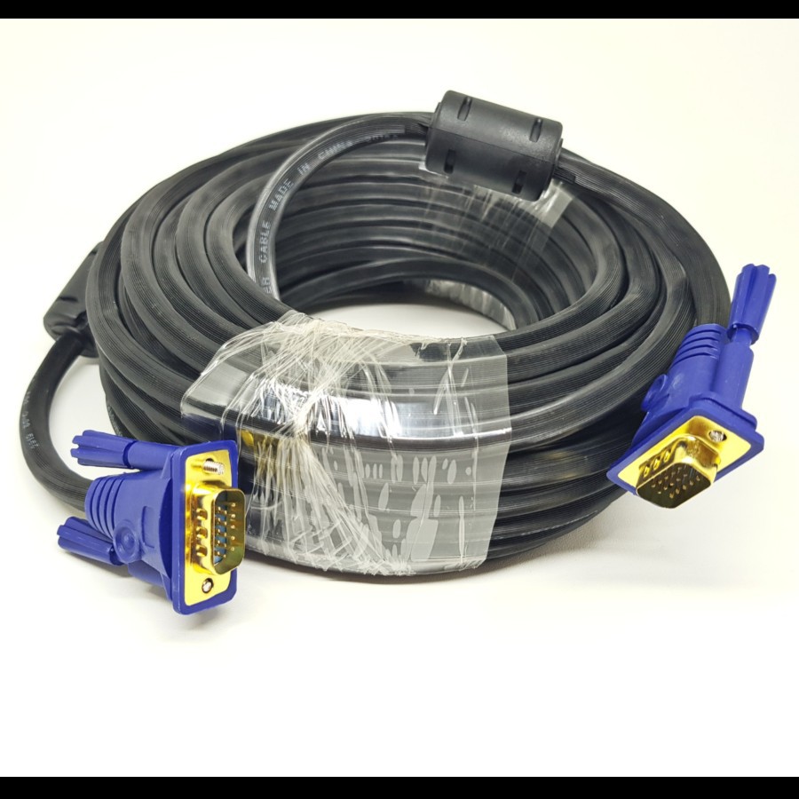 Kabel VGA 15Meter Male To Male Gold Plate